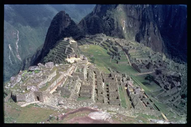 Vue générale de la citadelle de Machu Picchu
